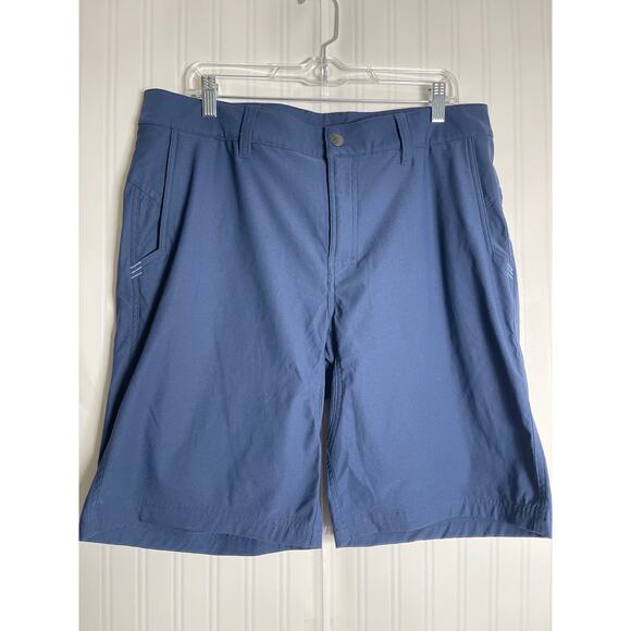 Stio Golf Chino Shorts With Pockets Men's Size 36 Blue Gorpcore Outdoor Wear - Picture 1 of 10